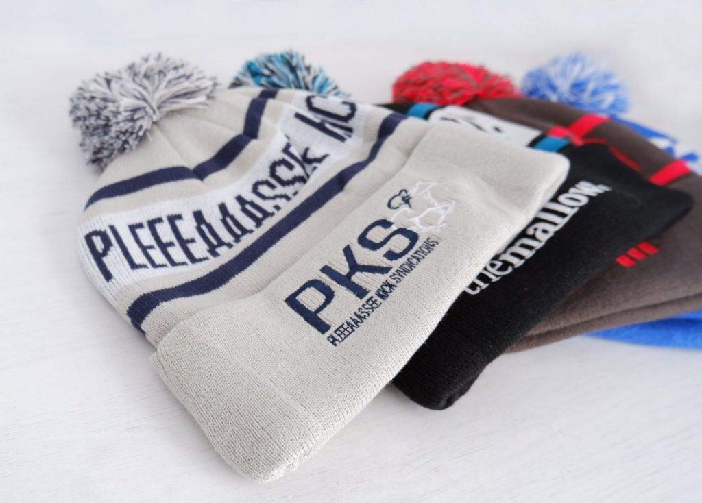 custom pom pom beanies australia